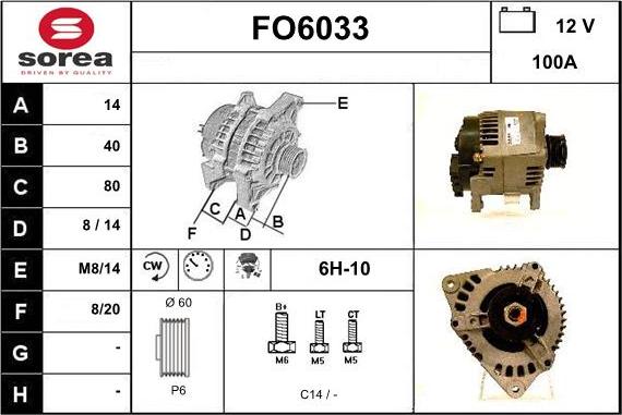 Sera FO6033 - Generator alexcarstop-ersatzteile.com