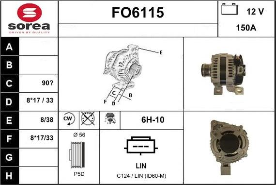 Sera FO6115 - Generator alexcarstop-ersatzteile.com