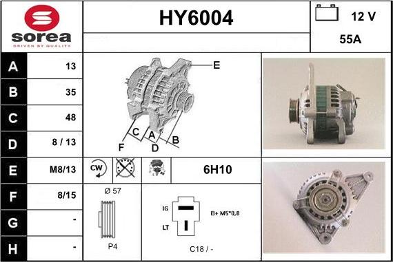 Sera HY6004 - Generator alexcarstop-ersatzteile.com