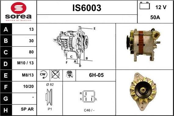 Sera IS6003 - Generator alexcarstop-ersatzteile.com