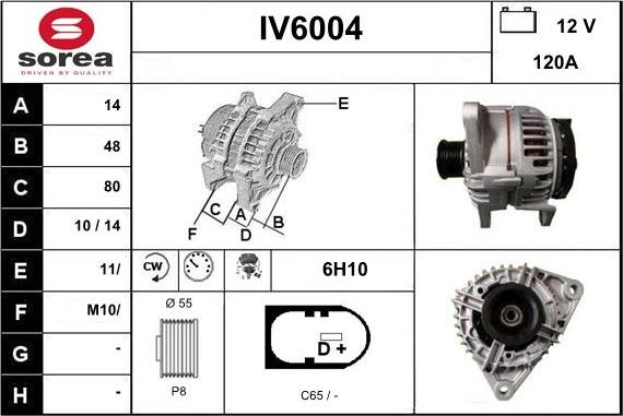 Sera IV6004 - Generator alexcarstop-ersatzteile.com