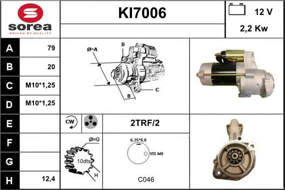 Sera KI7006 - Starter alexcarstop-ersatzteile.com