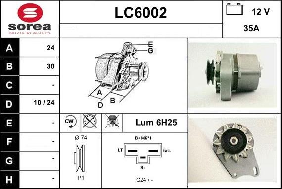 Sera LC6002 - Generator alexcarstop-ersatzteile.com