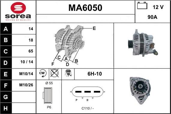 Sera MA6050 - Generator alexcarstop-ersatzteile.com