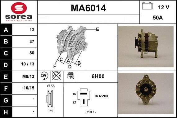 Sera MA6014 - Generator alexcarstop-ersatzteile.com