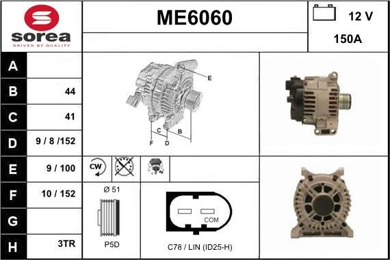 Sera ME6060 - Generator alexcarstop-ersatzteile.com