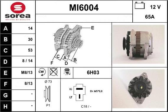 Sera MI6004 - Generator alexcarstop-ersatzteile.com