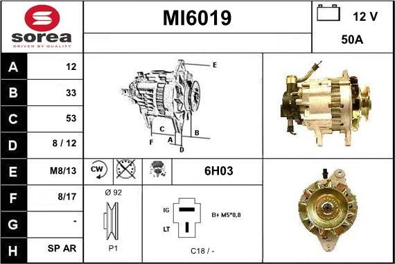 Sera MI6019 - Generator alexcarstop-ersatzteile.com