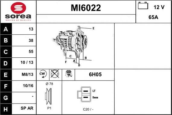 Sera MI6022 - Generator alexcarstop-ersatzteile.com