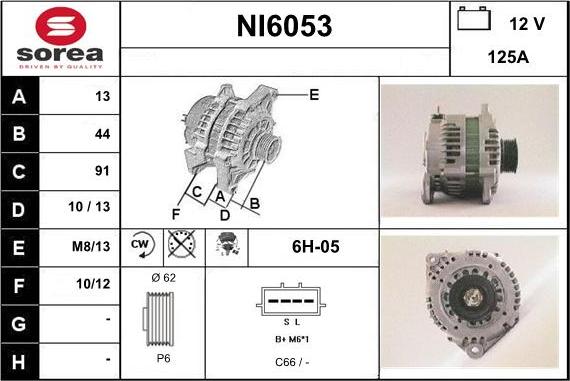 Sera NI6053 - Generator alexcarstop-ersatzteile.com