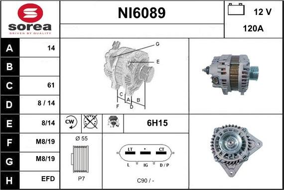 Sera NI6089 - Generator alexcarstop-ersatzteile.com