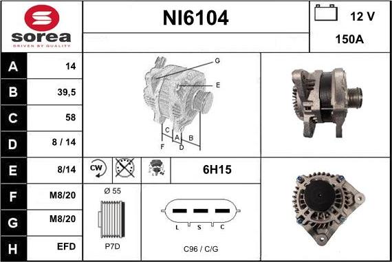 Sera NI6104 - Generator alexcarstop-ersatzteile.com