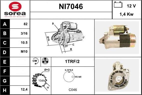 Sera NI7046 - Starter alexcarstop-ersatzteile.com