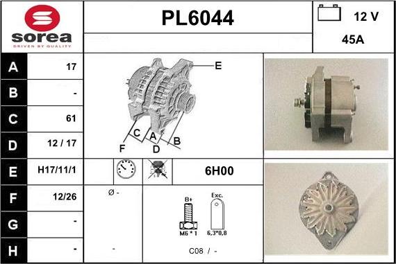 Sera PL6044 - Generator alexcarstop-ersatzteile.com