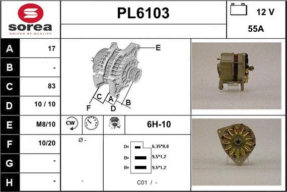 Sera PL6103 - Generator alexcarstop-ersatzteile.com