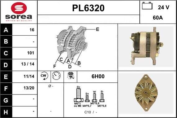 Sera PL6320 - Generator alexcarstop-ersatzteile.com