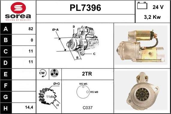 Sera PL7396 - Starter alexcarstop-ersatzteile.com