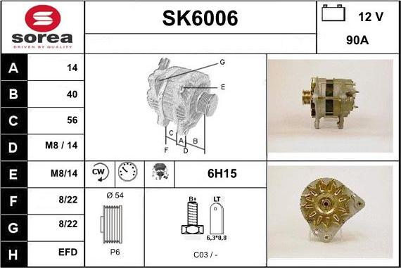 Sera SK6006 - Generator alexcarstop-ersatzteile.com