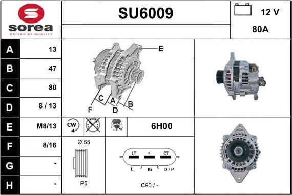 Sera SU6009 - Generator alexcarstop-ersatzteile.com