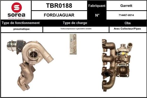 Sera TBR0188 - Lader, Aufladung alexcarstop-ersatzteile.com