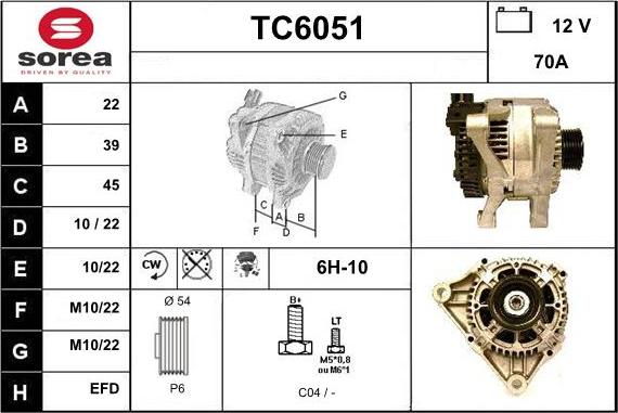 Sera TC6051 - Generator alexcarstop-ersatzteile.com