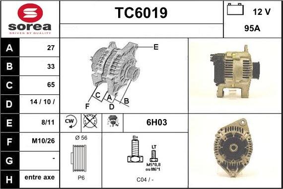 Sera TC6019 - Generator alexcarstop-ersatzteile.com