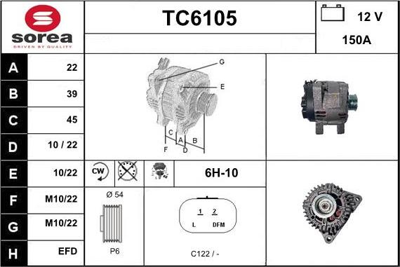 Sera TC6105 - Generator alexcarstop-ersatzteile.com