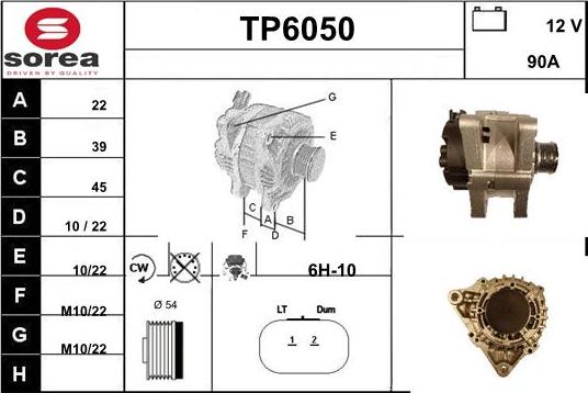 Sera TP6050 - Generator alexcarstop-ersatzteile.com