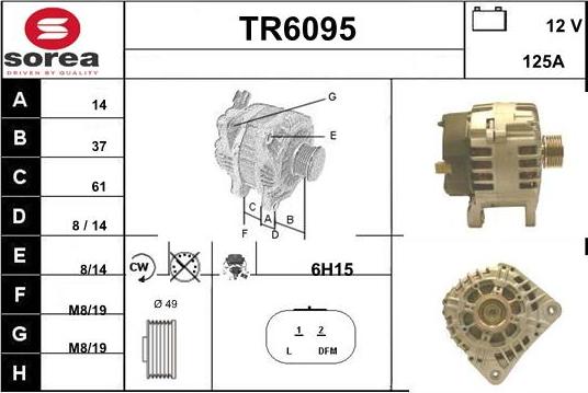 Sera TR6095 - Generator alexcarstop-ersatzteile.com