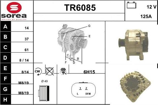 Sera TR6085 - Generator alexcarstop-ersatzteile.com