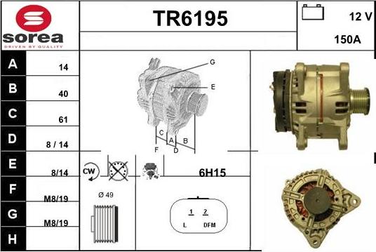 Sera TR6195 - Generator alexcarstop-ersatzteile.com