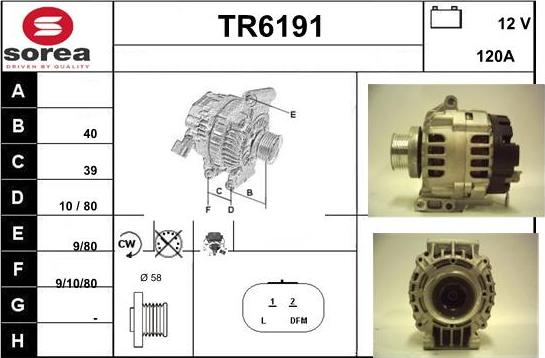 Sera TR6191 - Generator alexcarstop-ersatzteile.com