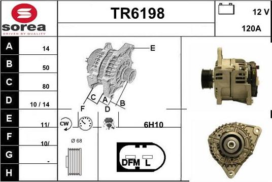 Sera TR6198 - Generator alexcarstop-ersatzteile.com