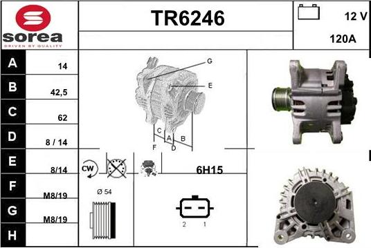 Sera TR6246 - Generator alexcarstop-ersatzteile.com