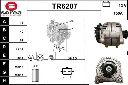 Sera TR6207 - Generator alexcarstop-ersatzteile.com