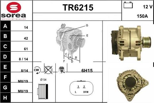 Sera TR6215 - Generator alexcarstop-ersatzteile.com