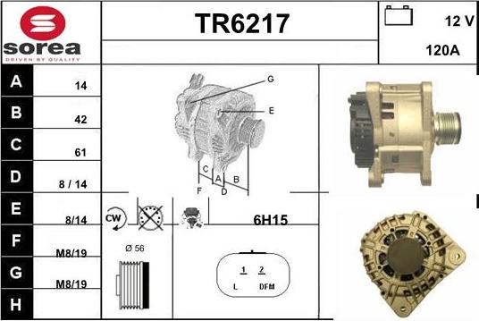 Sera TR6217 - Generator alexcarstop-ersatzteile.com