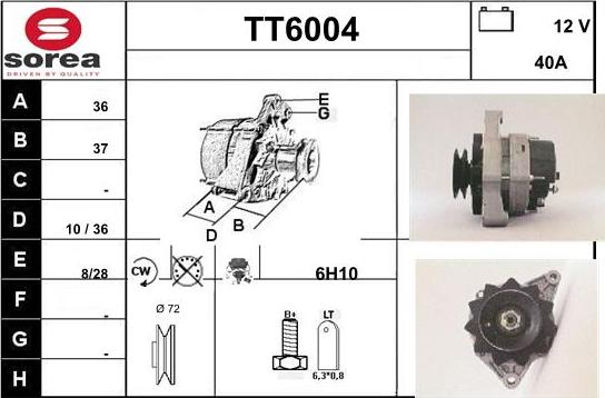 Sera TT6004 - Generator alexcarstop-ersatzteile.com