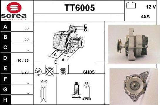 Sera TT6005 - Generator alexcarstop-ersatzteile.com