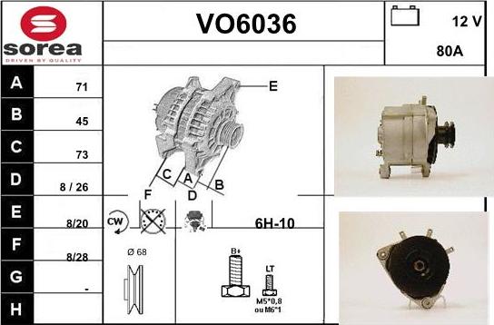 Sera VO6036 - Generator alexcarstop-ersatzteile.com