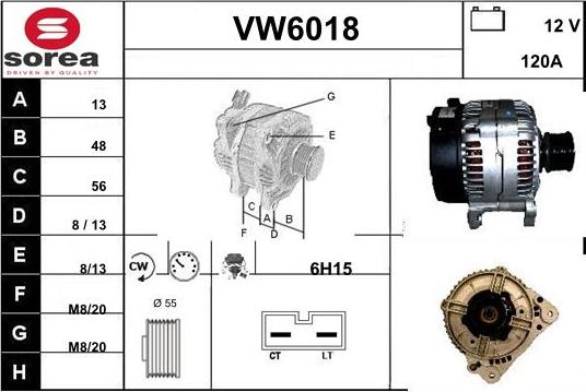 Sera VW6018 - Generator alexcarstop-ersatzteile.com