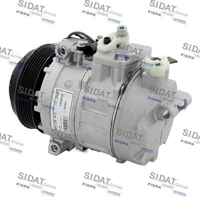 Sidat 1.5035A - Kompressor, Klimaanlage alexcarstop-ersatzteile.com