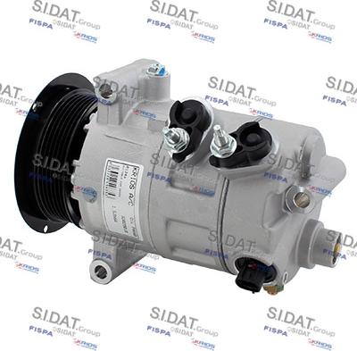 Sidat 1.5356A - Kompressor, Klimaanlage alexcarstop-ersatzteile.com