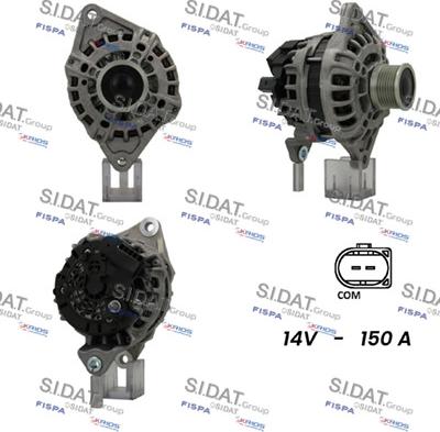 Sidat A12BH0925 - Generator alexcarstop-ersatzteile.com