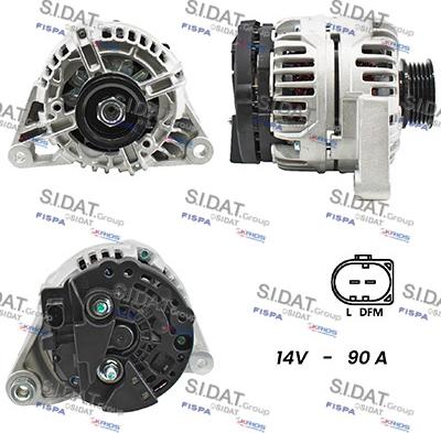 Sidat A12BH0499A2 - Generator alexcarstop-ersatzteile.com