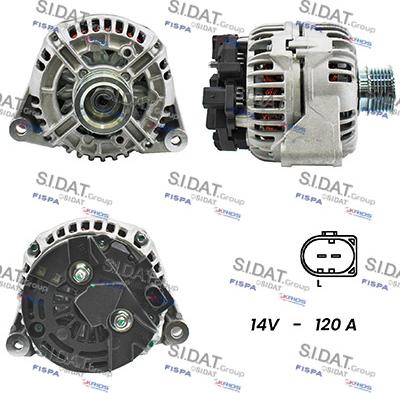 Sidat A12BH0556A2 - Generator alexcarstop-ersatzteile.com