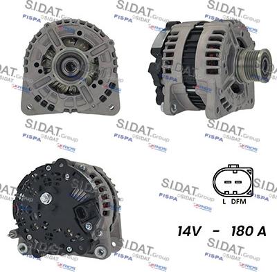 Sidat A12BH0098A2 - Generator alexcarstop-ersatzteile.com