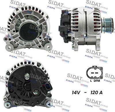 Sidat A12BH0011A2 - Generator alexcarstop-ersatzteile.com