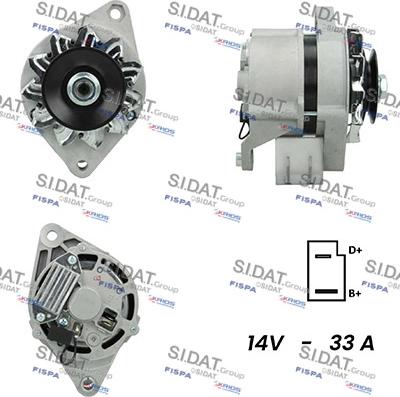 Sidat A12BH0037A2 - Generator alexcarstop-ersatzteile.com