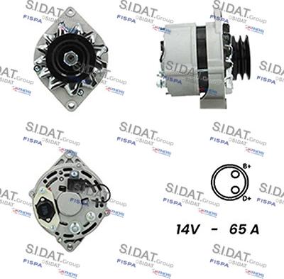 Sidat A12BH0311A2 - Generator alexcarstop-ersatzteile.com